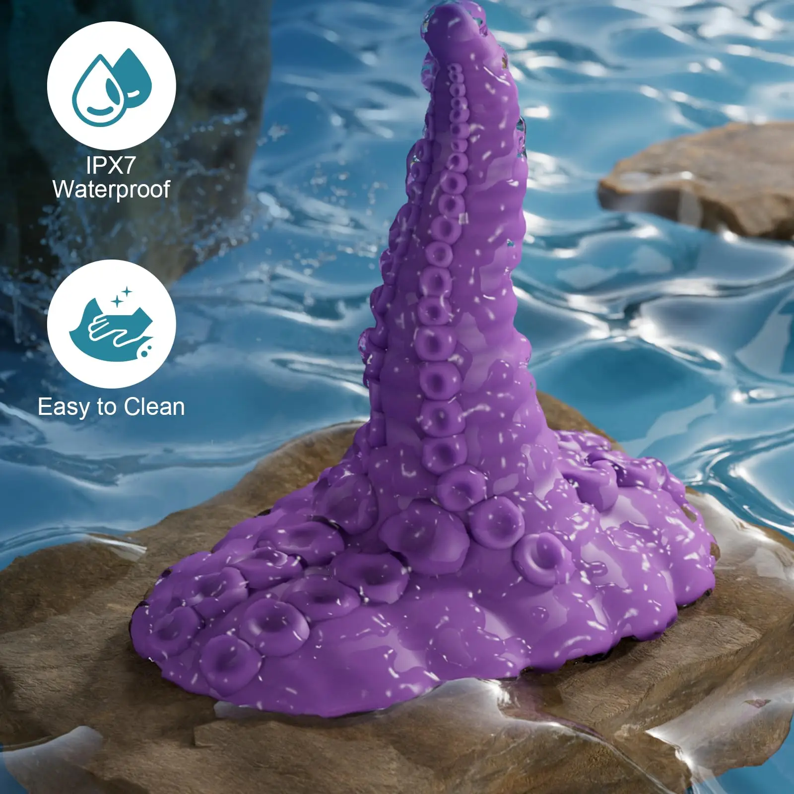 Lile Sit and Ride Giant Monster Big Dildo Silicone Mold of Women Octopus  Shaped Harem Expander Vibrator Sex Toys Massage Gun