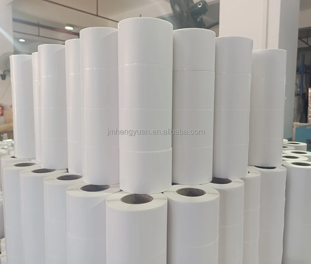 Label Printer Sticker 100x100mm Blank White Barcode Adhesive Shipping