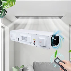 Intelligent Household Wall-Mounted 1000 volume Fresh Air System filter air purifier cleaner NO 2
