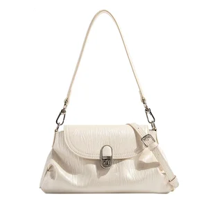 Designer High-End Elegant Women's Shoulder Bag 2026 Luxury High Quality Fashionable Messenger Bag Single Strap Waterproof Lock