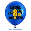 Ballons bleus - Lot de 10 - 8ème