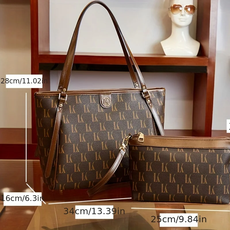 Elite Vintage Geometric Luxury Handbag Set