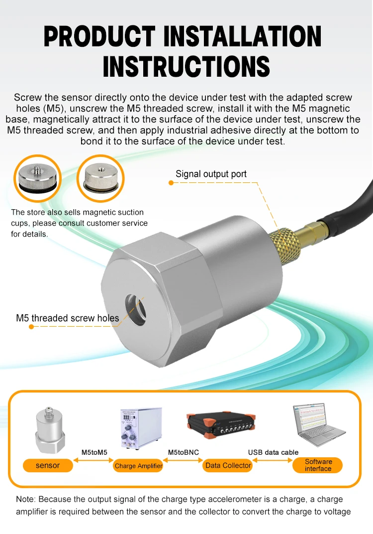 JSDPD0100 IEPE Piezoelectric Accelerometer With Universal Shear Structure And Good Environmental Characteristics details