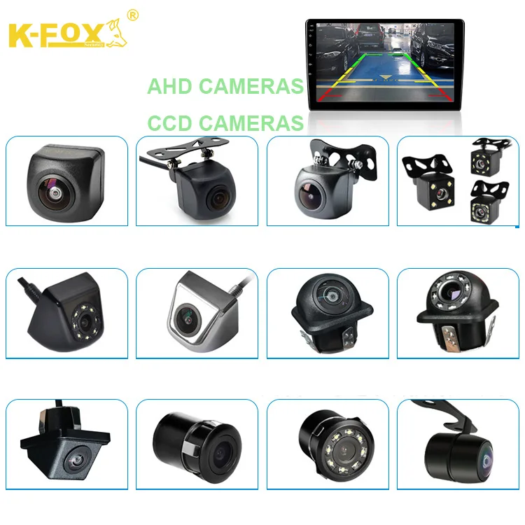 HD Reverse Camera Night Vision Dynamic Car Rear View Camera