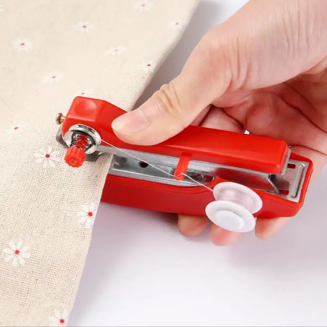 Mini Sewing Machine Manual Portable Home Pocket Hand Sewing Machines Multifunctional Factory Outlet Handheld Sewing Machine