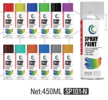 Popular acrylic 450ml spray paint rack aerosol paint
