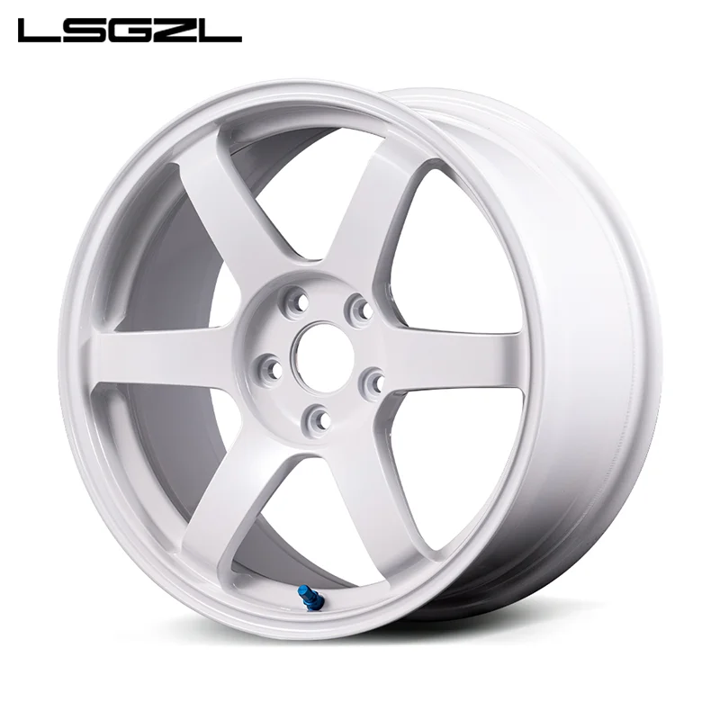Glossy White 5x114.3 5x120 4x100 Deep Concave Forged Wheel Rims 6061-T6 Aluminum For Lexus Audi BMW