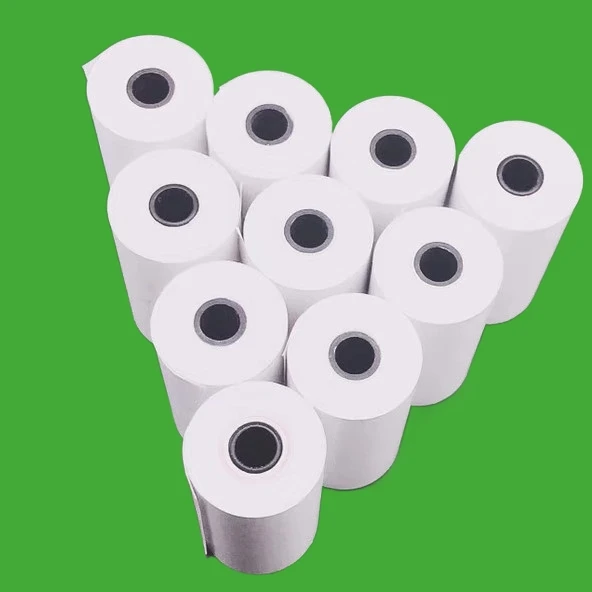 Back Printing Receipt Paper 57 mm X 48mm Pos 58mm Thermal Paper Roll Credit Card