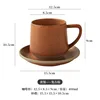 Hans Mark Cup and Saucer - Vintage Brown