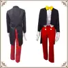 Shirt waistcoat bow tie ear clip jacket pants