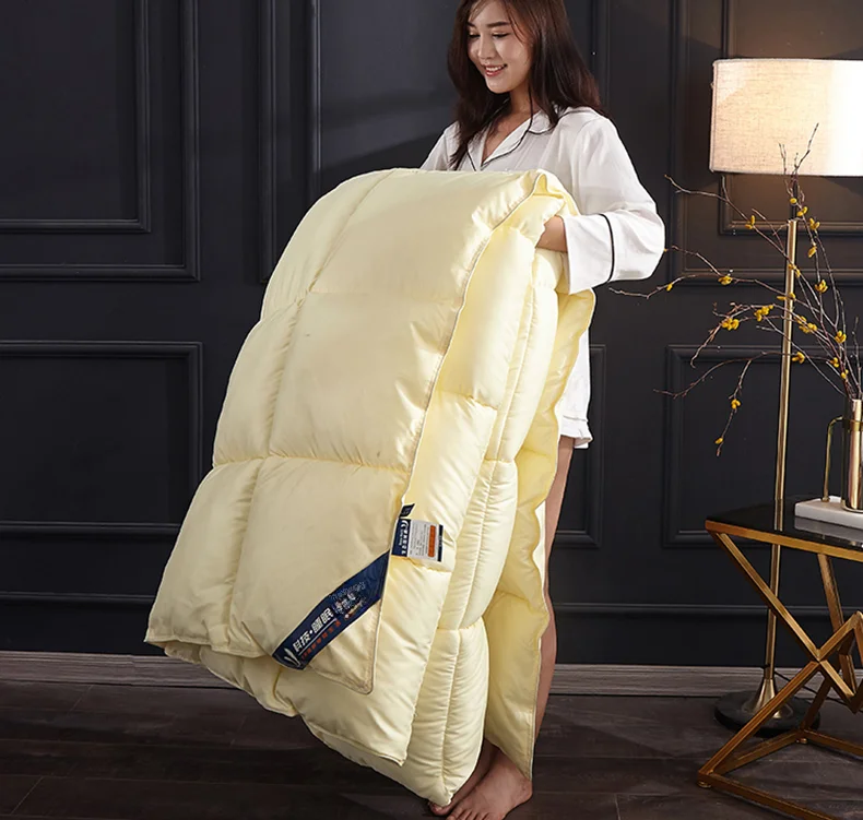 wholesale comforter sets bedding winter white velvet duvet bed quilts blanket luxury hotel high quality