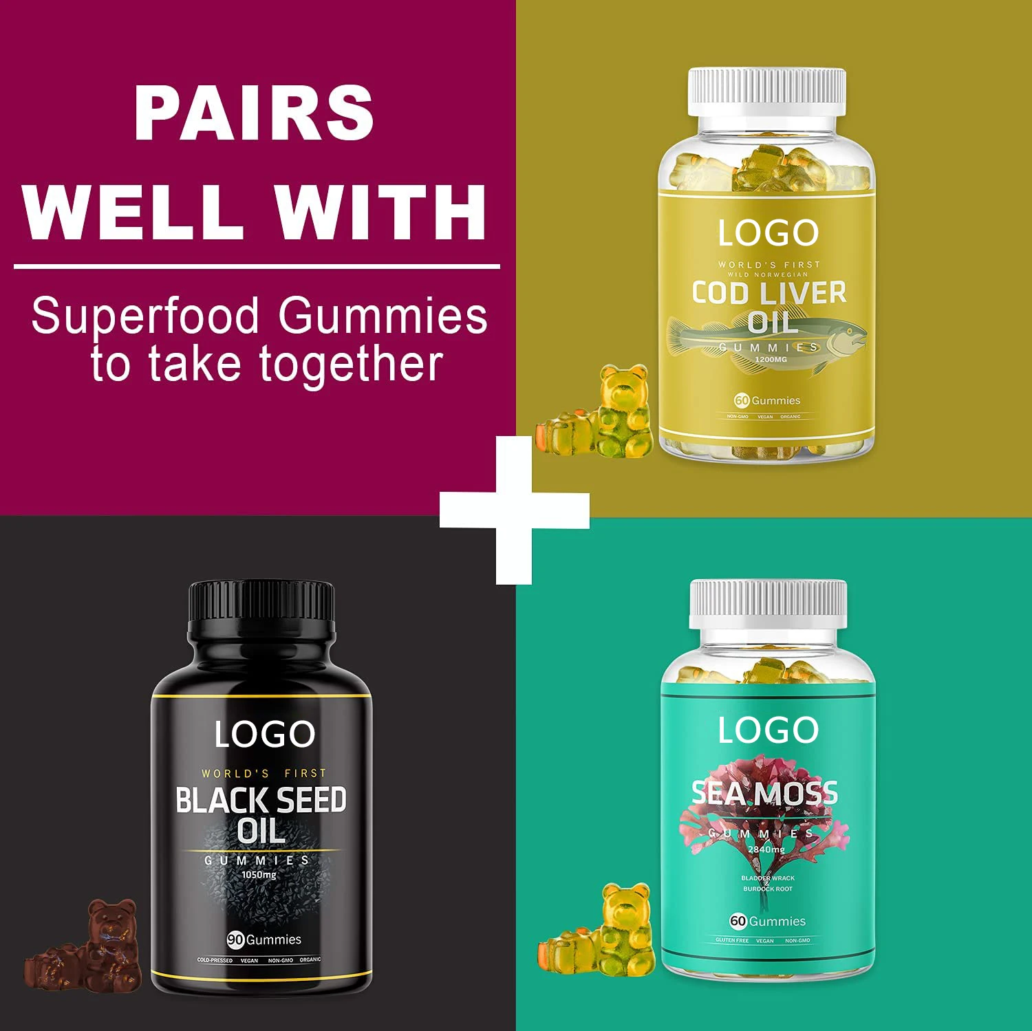 World's First Wild Organic Cod Liver Oil Gummy Supplement Caught In