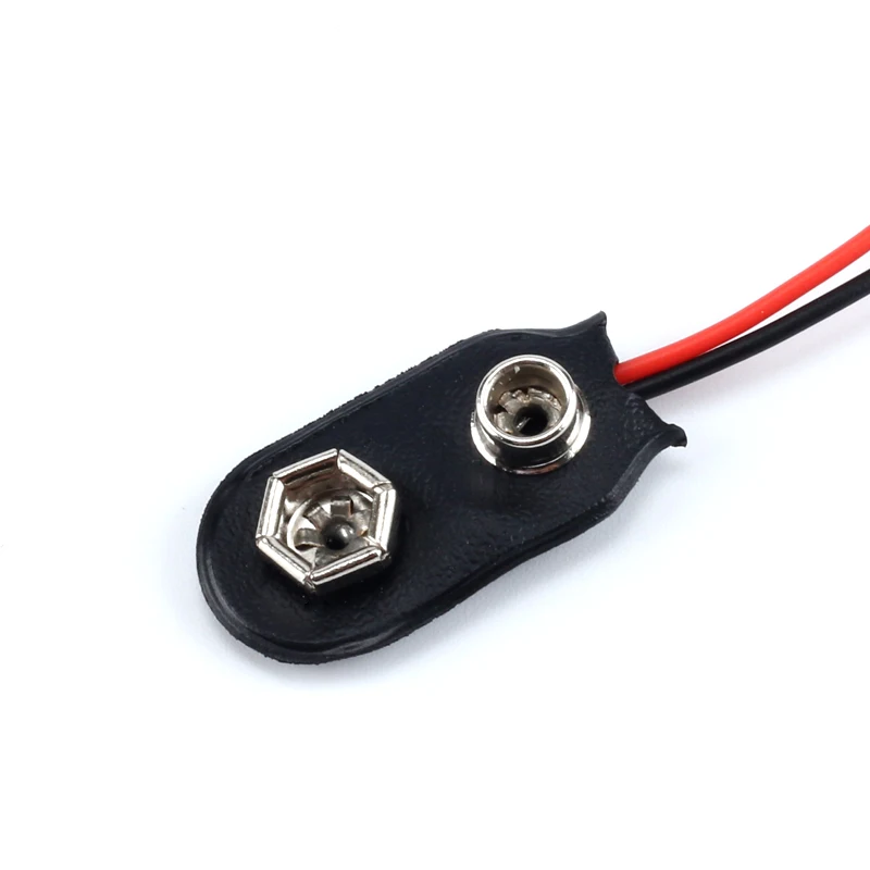 PP3 9 V Batterie Connecteur Clip Snap On Wire Leads Holder