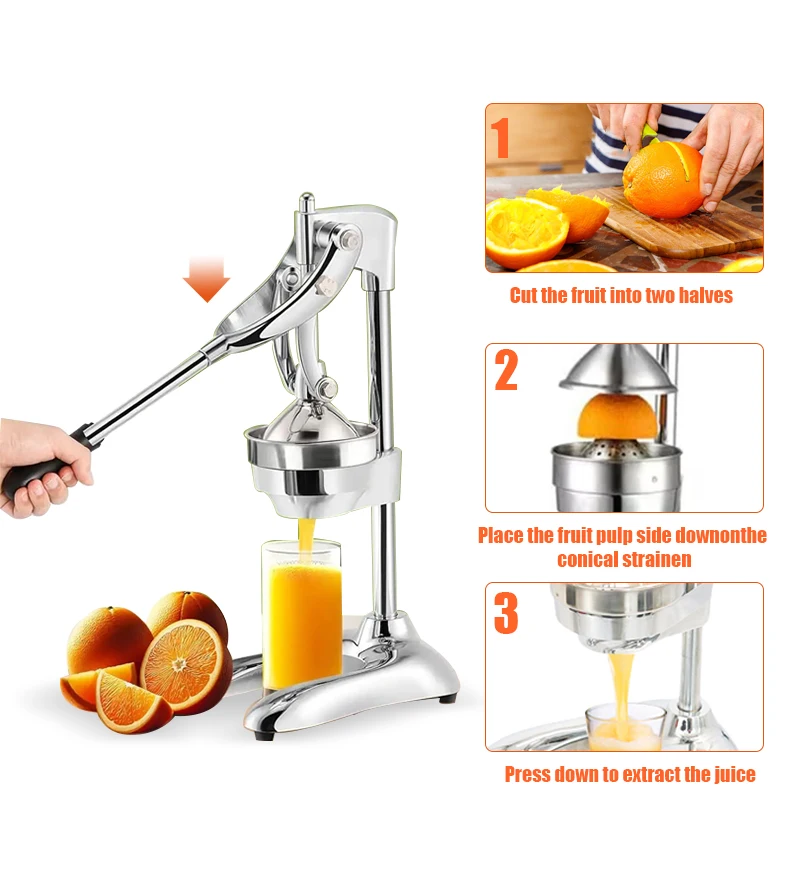 product manual stainless steel juice extractor jc 3 easy and convenient to operate one squeeze juice make juice save cost-5