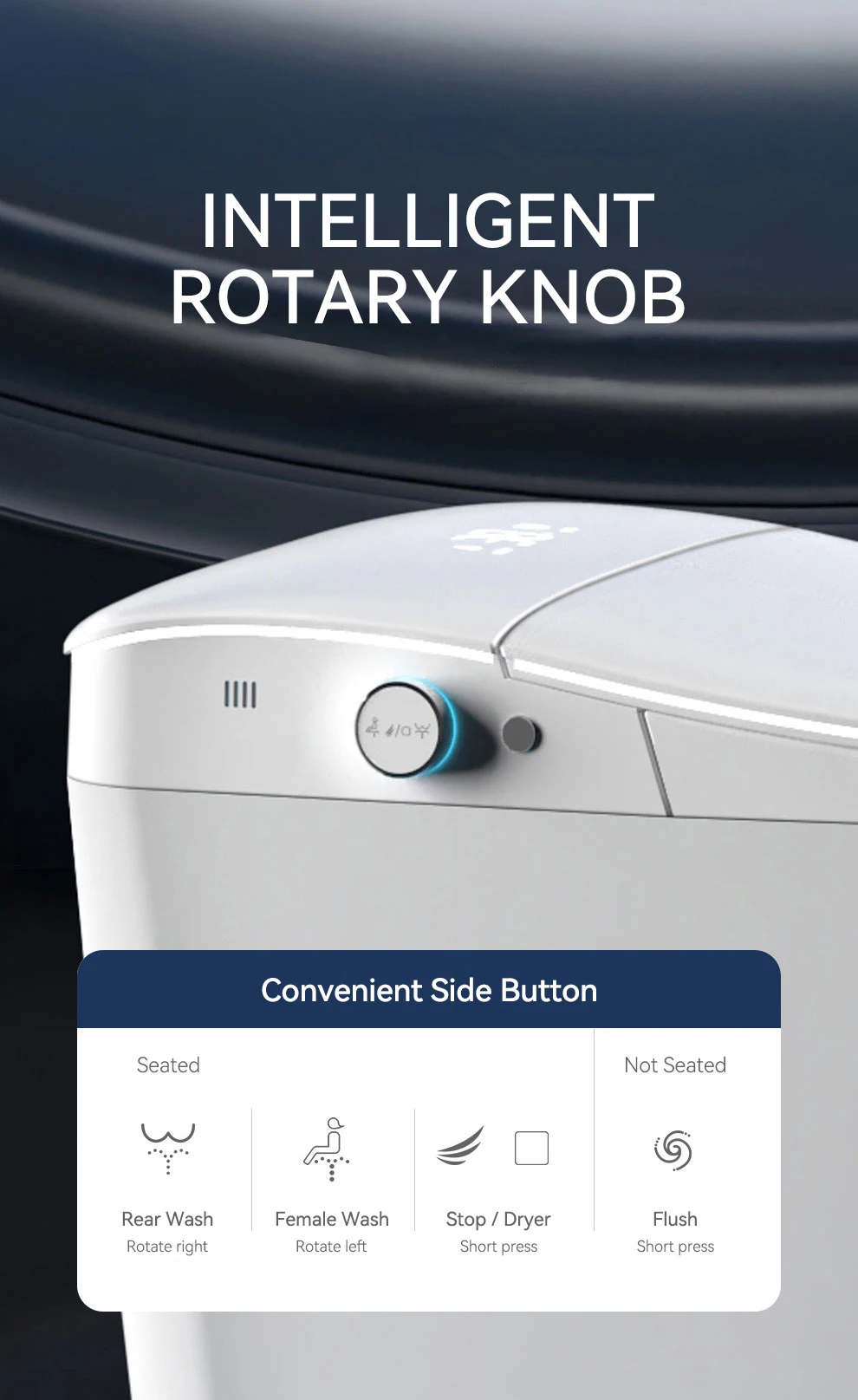 product hot sale automatic open wc electric bidet toilets intelligent toilet bowl foot touch sensor flush one piece smart toilet-22