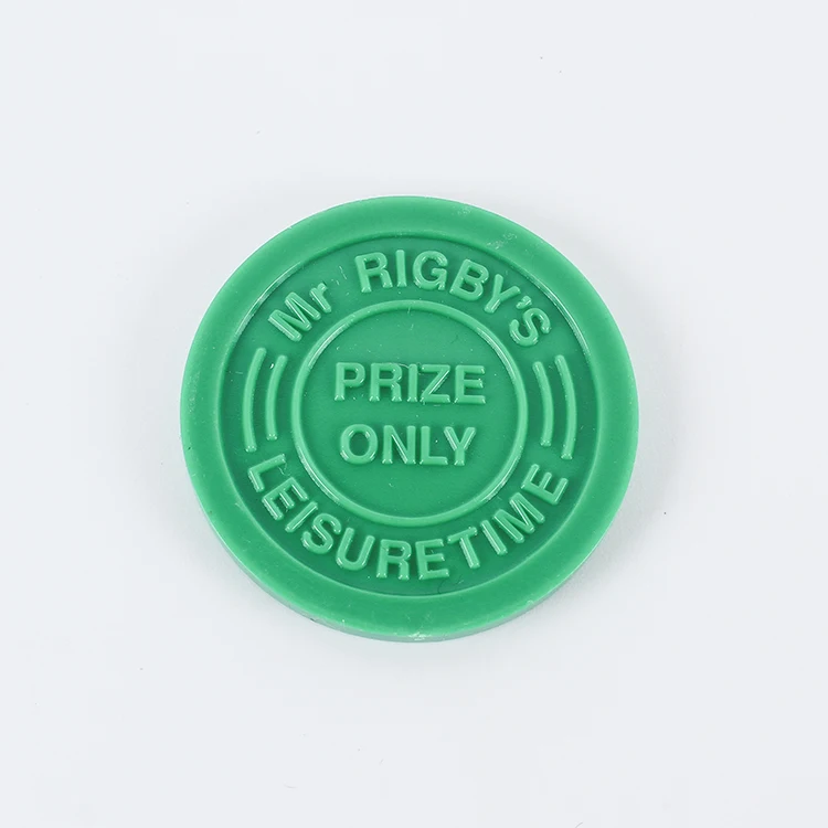 Plastic Token Big 	 Customisable Plastic Tokens Plastic White Token