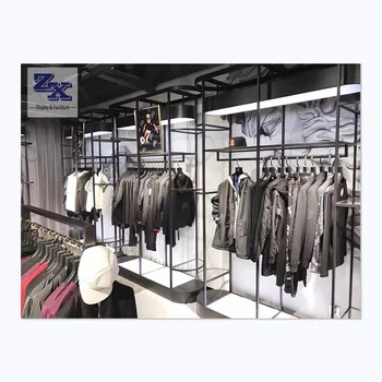 Men's Clothing Store Fitting Fixtures - Luxury & Customization
