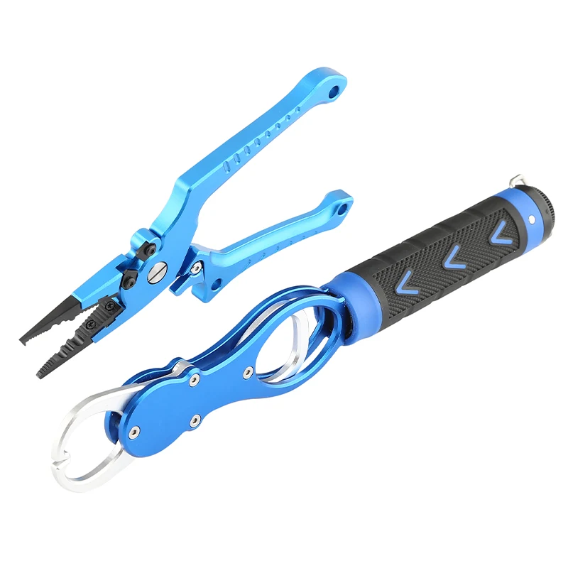 Factory wholesale price Fish Gear Gripper Set 2pcs Tackle  Fish Lip Grip support Customized Logo