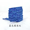 Blue crackle pattern