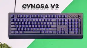 Razer Cynosa V2 Chroma RGB 有線ゲーミングキーボード (USB 2.0, 104キー)