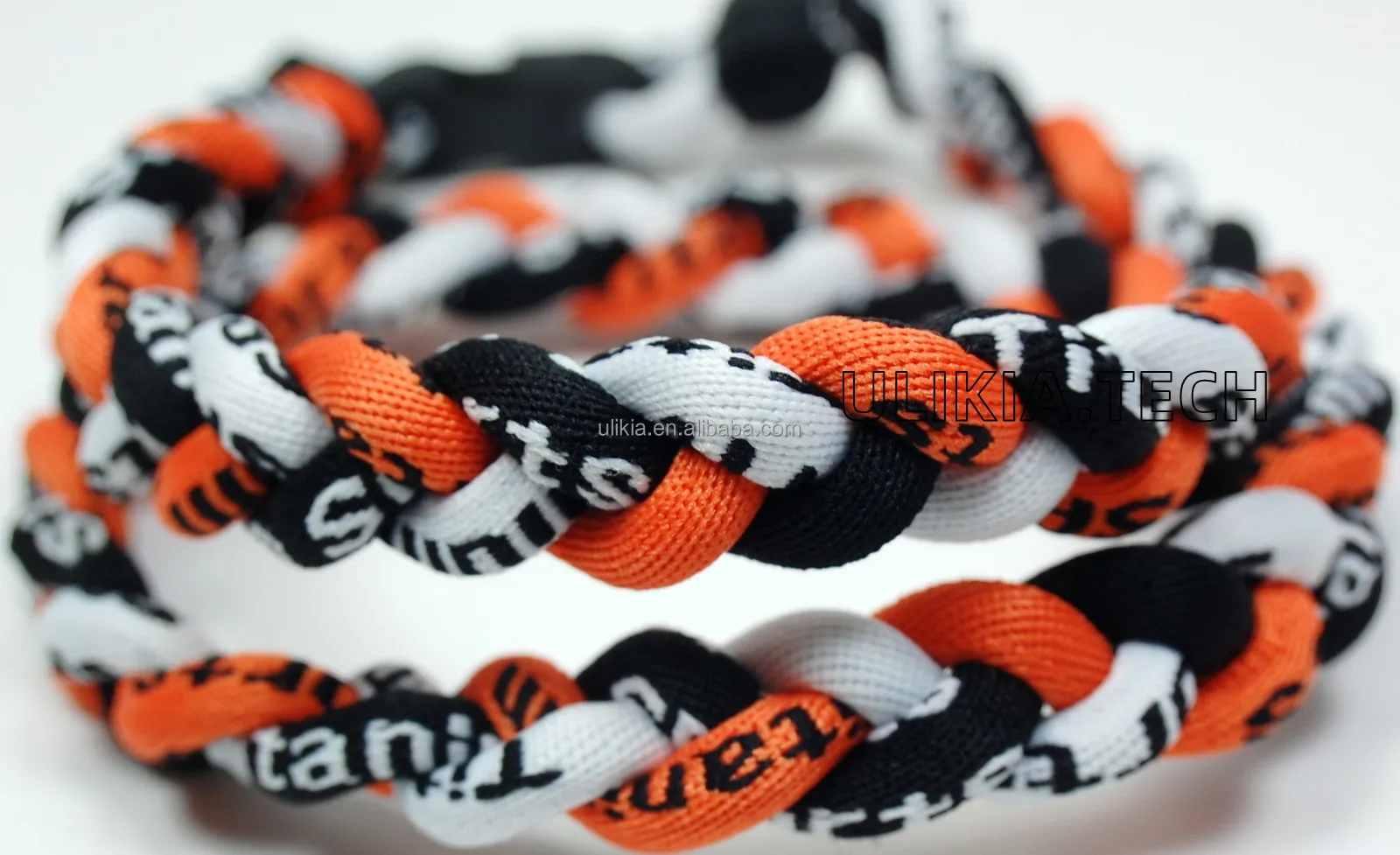 3 Rope Braided Tornado Titanium Sport Baseball Necklace Buy Titanium