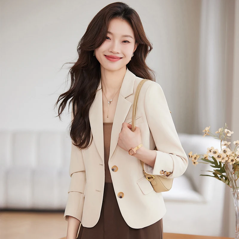 Breathable Women's Short Suit Jacket Blazers Oem Available