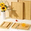 (37*26*2.6cm) Bamboo-colored right angle