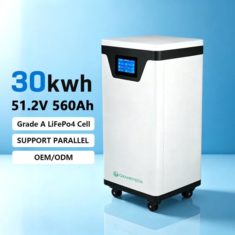 Deep Cycle 560ah Lithium Solar Battery Storage 51.2v 30kw 5kw 10kw 15 Kva 16 Kwh Lithium Battery Solaire for Solar Panel