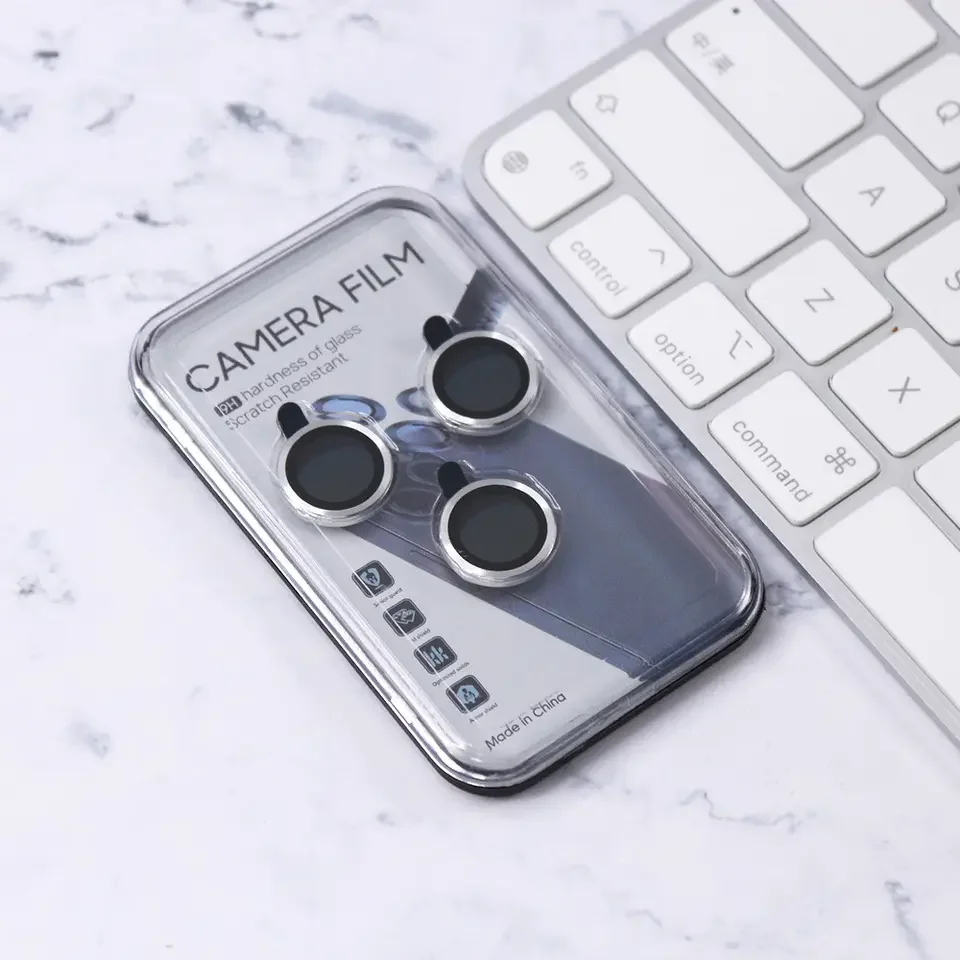 New Metal Aluminum Glass Camera Lens Screen Protector for Iphone 11 12 ...