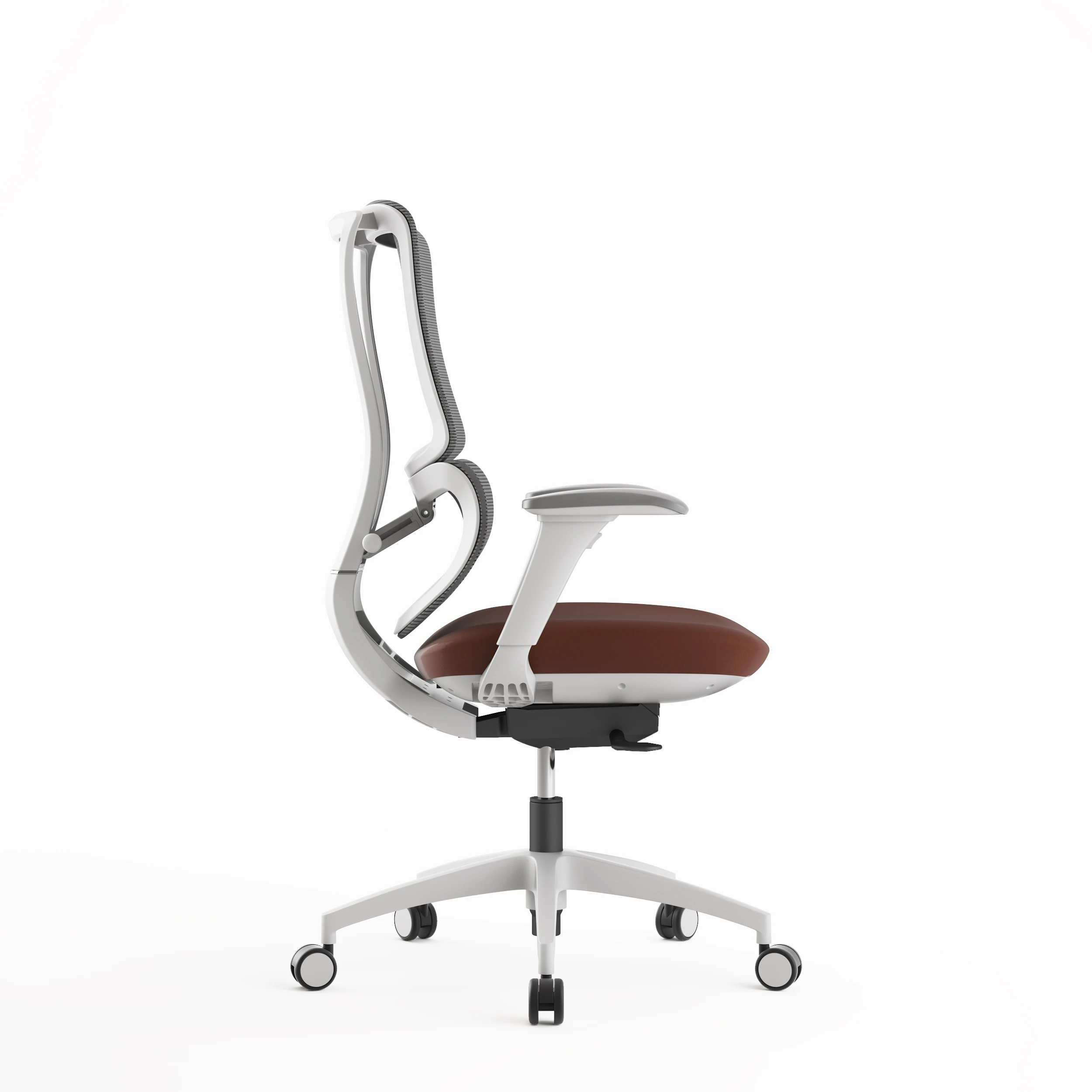 Swivel Revolving Staff Ergonomics Conference Chairs Adjustable Seat ...