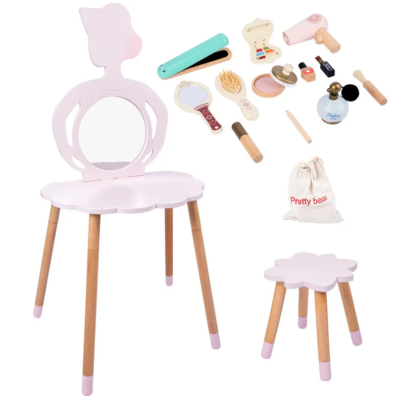 Kids Makeup Kit Play House Toy Pretend Play Makeup Toy for Kids Girls
