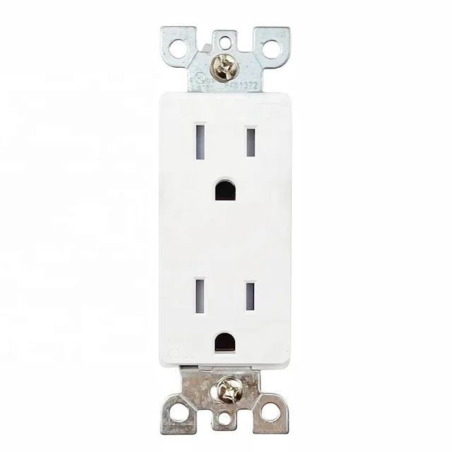 High Quality TR Receptacle 15A In-wall Decorative Receptacle Outlet For Home Offices