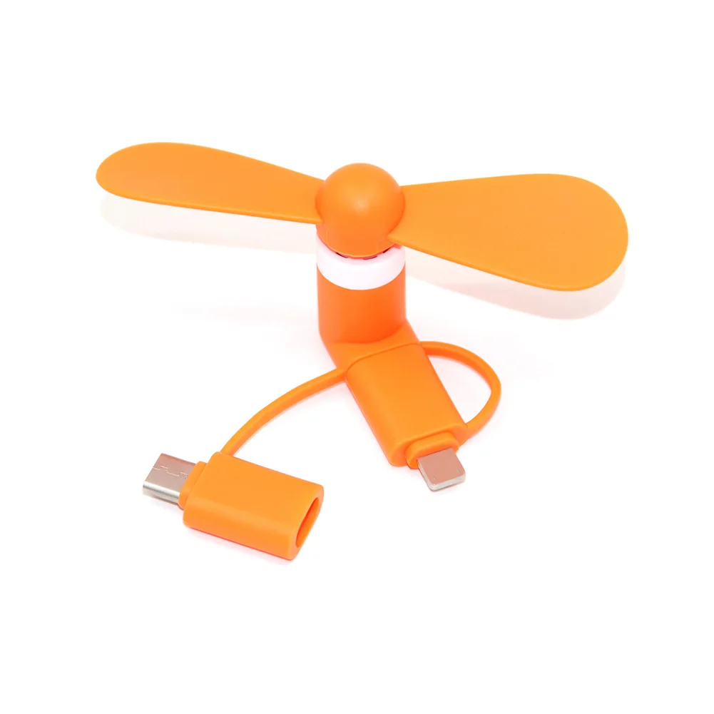 Promotional strong wind mini portable usb fan