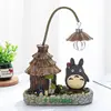 Totoro in the straw house