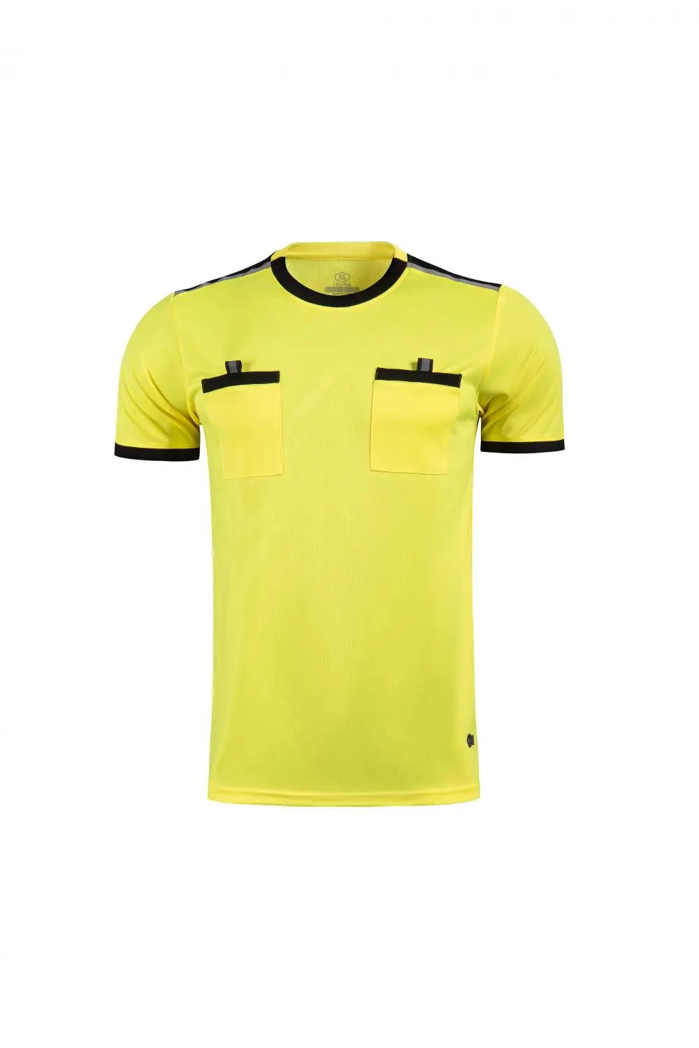 Customized Referee Clothing Free Design Printing Soccer T-shirt Breathable Men's Judgement Soccer Jersey Umpire Soccer Uniform