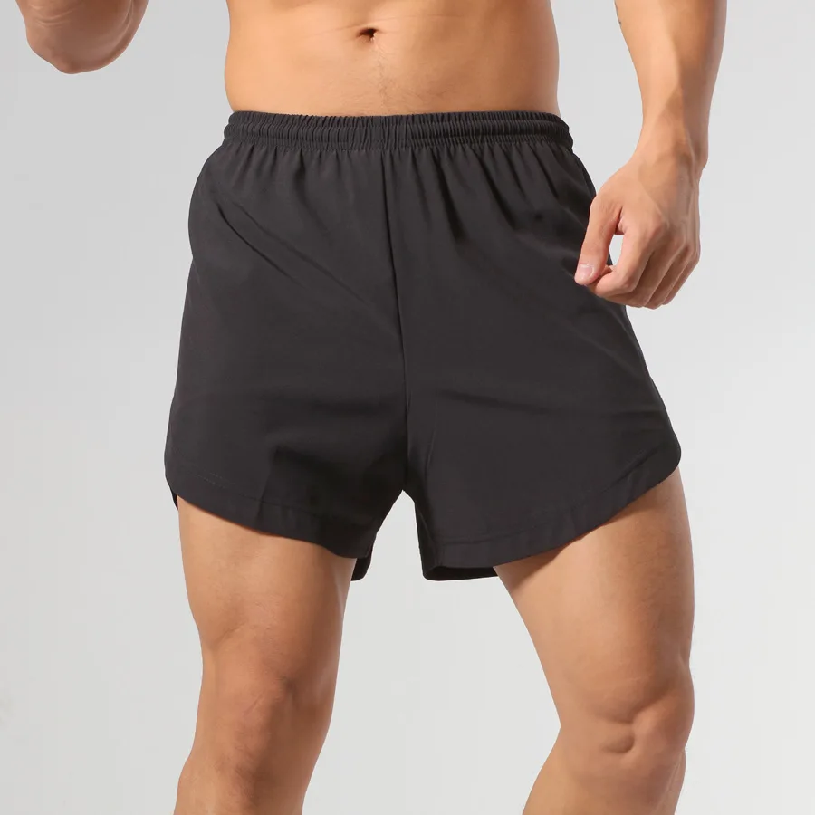 Wholesale Custom Nylon Gym Fitness Shorts Blank Workout Bodybuilding