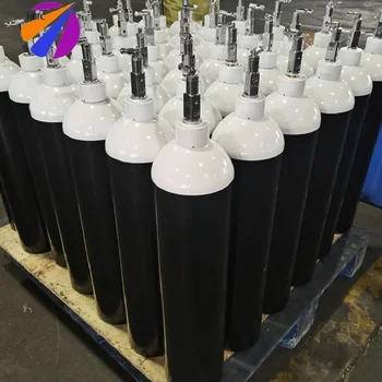 2.8L / 4.6L /8L /10L /20/ L/30L/  50L  150Bar 200Bar  Medical Gas  Aluminum  Cylinder  for Respiratory Oxyen NETC Factory  Sale