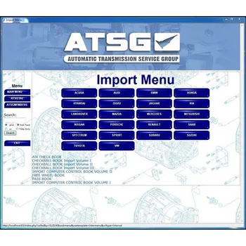 2017 ATSG Automatic Transmission Data Query System - Essential Car