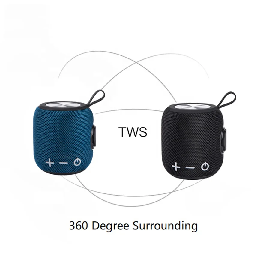Высокое качество IPX7 Мини Портативный беспроводной Bluetooth 5 3 Аудио плеер динамик с громким басом и