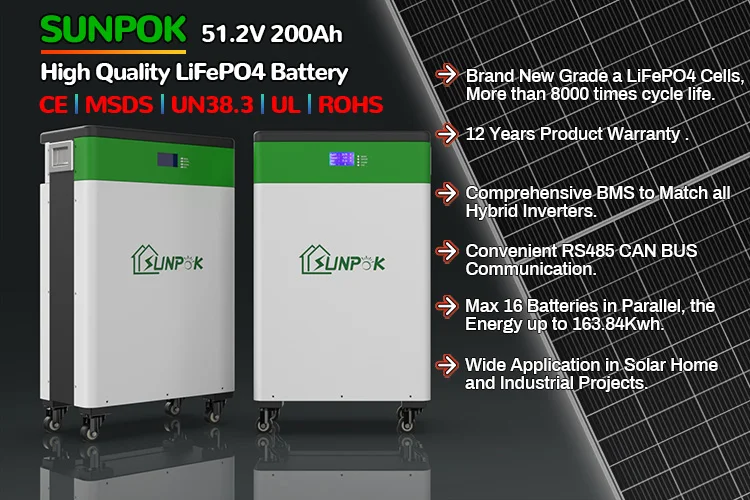 In Stock 48v Lifepo4 Pack 100ah 200ah 5kwh 10kwh 15kwh Battery Energy ...