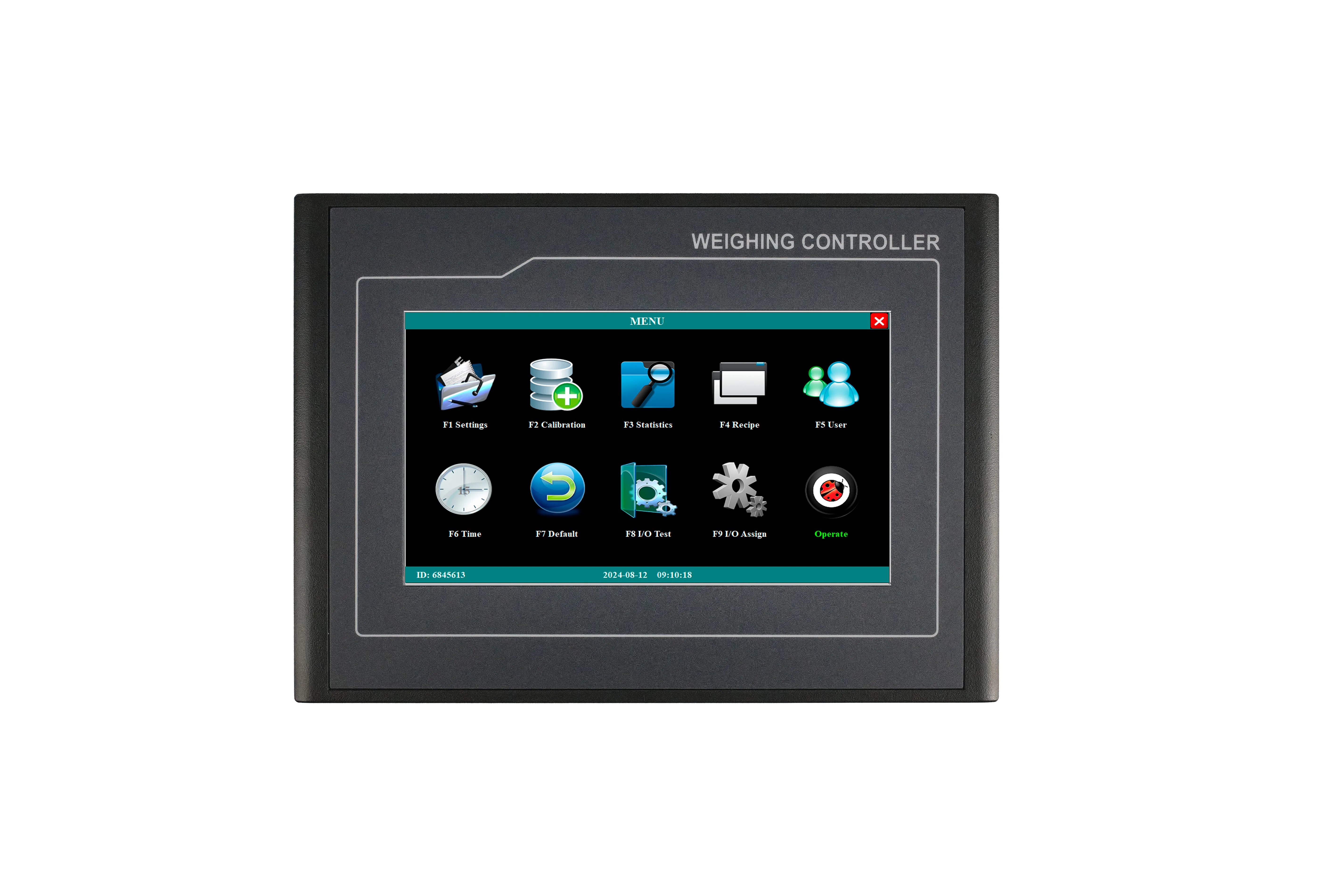 HMI Display Weighing Indicator Controller for Packing Machine With Double Scale and Single Scale Mode