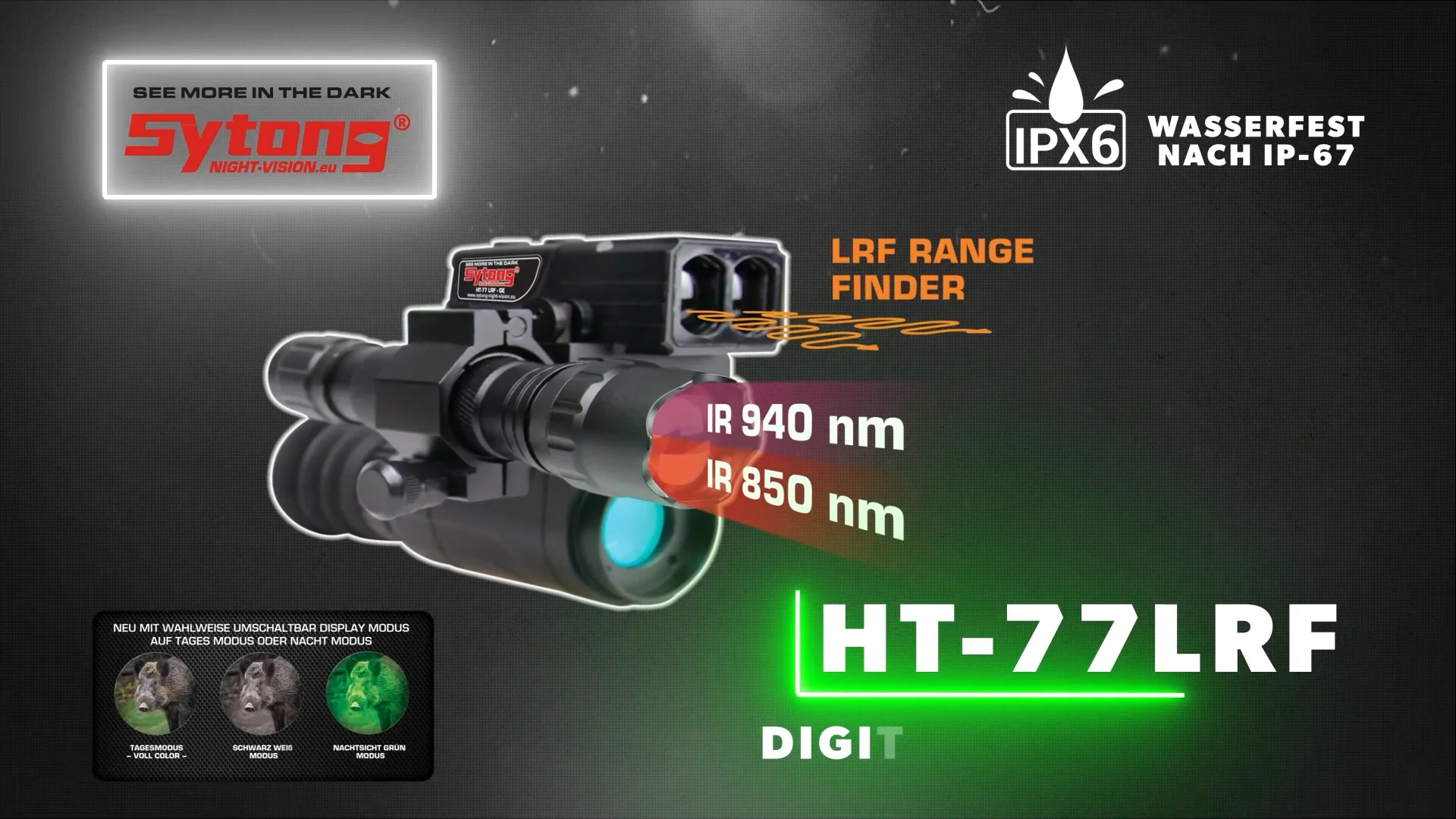 Sytong Ht77 Scope Night Vision Wifi Infrared Video Recording Outdoor