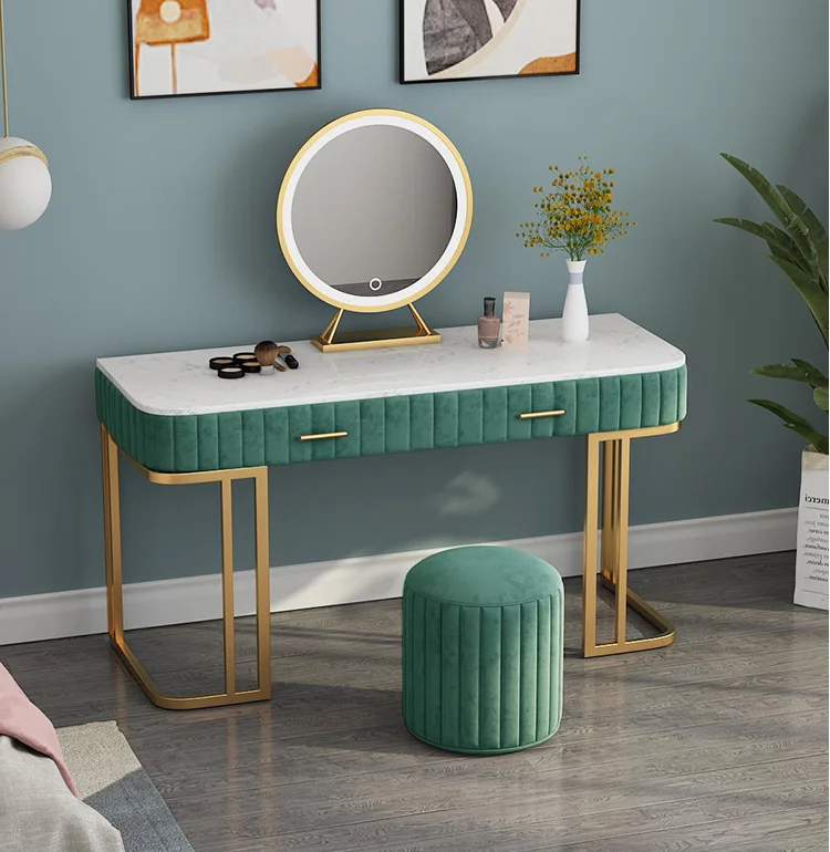 Modern Schminke Tisch Makeup Table With Mirror Bedroom Storage Make Up ...