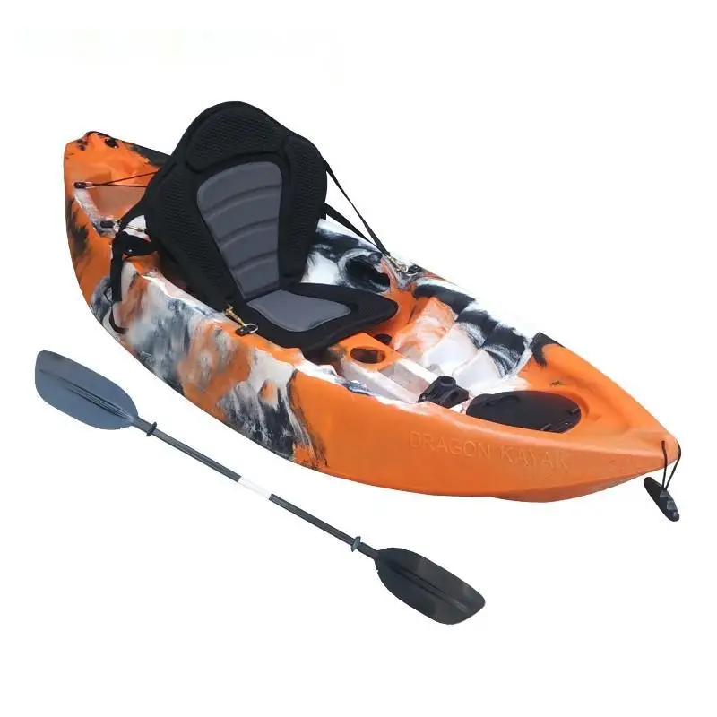 High Quality Kids Water Sports Ocean Kayak pink Recreational Sea Single Kayak TN-01