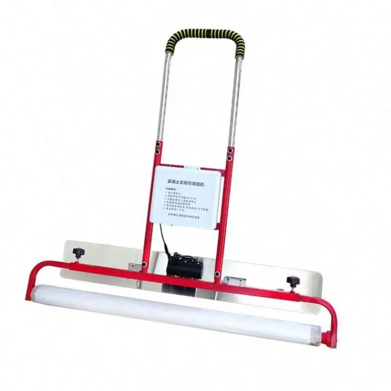 TEBAK Electric Laminating Machine Cement Flooring Vibrating Cover Film Machine to Remove Footprints Vibration Leveling Ruler