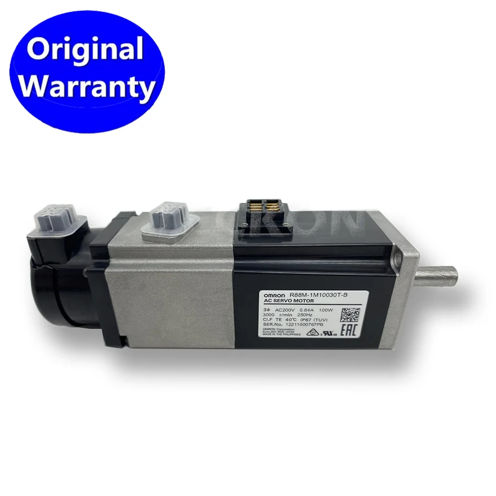 R88M-1M10030T Naujas ir originalus servomotors 200 V kintamosios srovės 100 W 3000 aps./min R88M 1M10030T -B -BS2 -OS2 -S2 -O -BO -BOS2