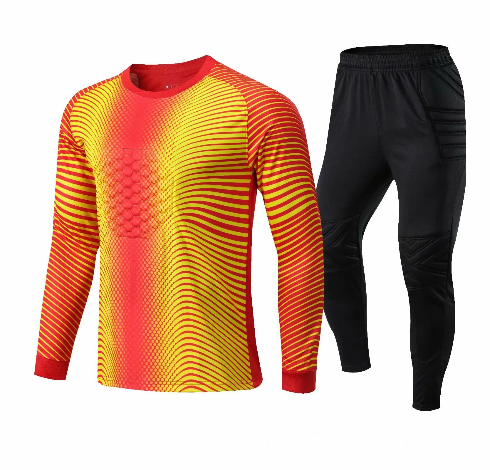 Sublimation Polyester Winter Outdoor Long Sleeve Adult Soccer
