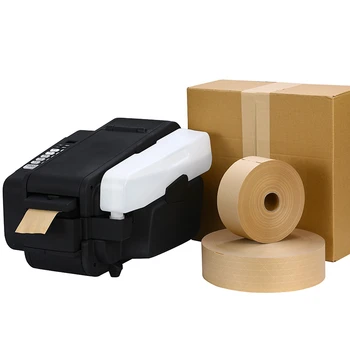 Kraft Paper Dispenser Adhesive Special Protective Electric Water Activated Gummed Tape Easy Packing Machine