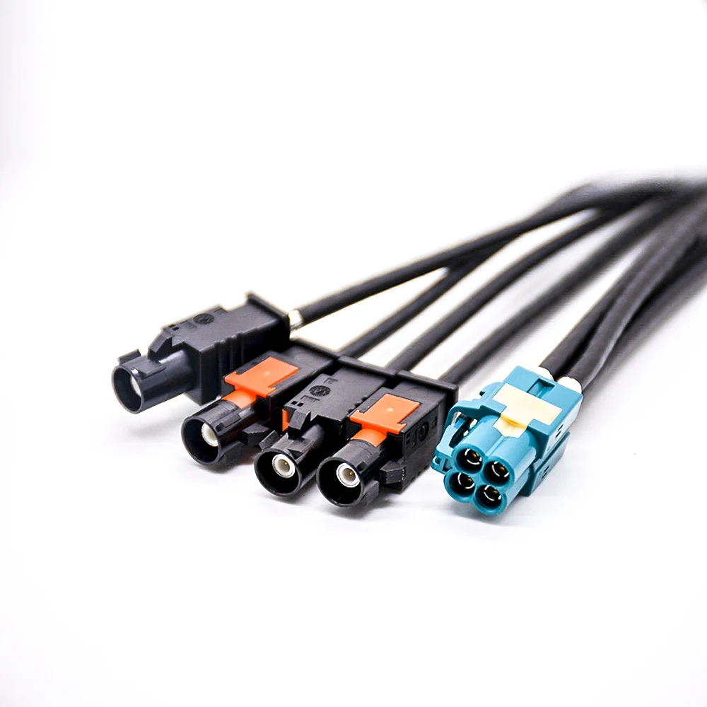 4pin Mini Fakra Automotive Cable 4p Mini Fakra 4 In 1 Fakra Connector Z