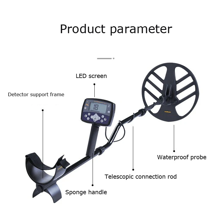 Handheld Metal Detector Price Archaeological Treasure Hunt Underground